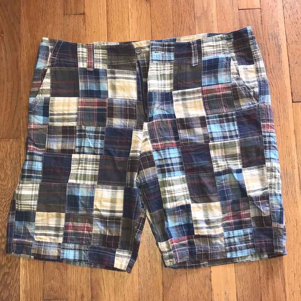 Plaid Madras Men’s Shorts